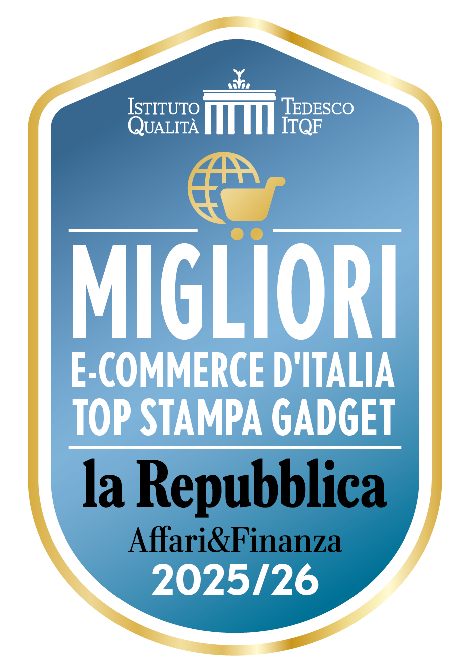 Gadget Zone tra i migliori e-commerce d'Italia 2025/2026